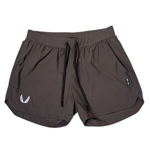 ASRV Tetra-Lite 5" Linerless Training Shorts Size M Brown Running Gym DSG-0751